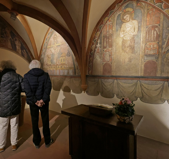 Ab dem 1. Mai sind die Fresken öffentlich zugänglich. Foto: Norman Krauß